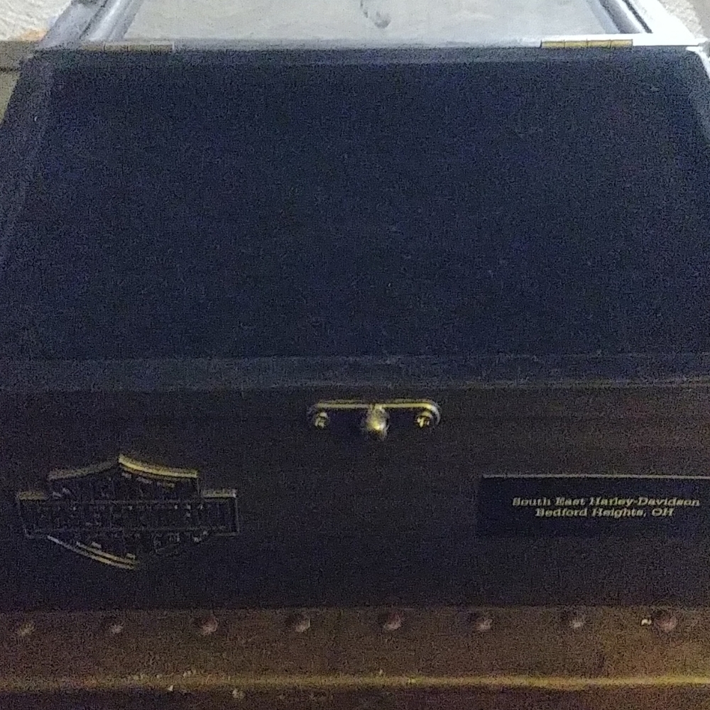 Harley-Davidson Black Storage Box - Picture 3 of 3